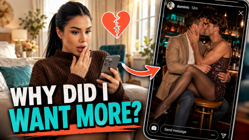 I Watched My Boyfriend in Pantyhose Kiss Another Man… and Wanted More